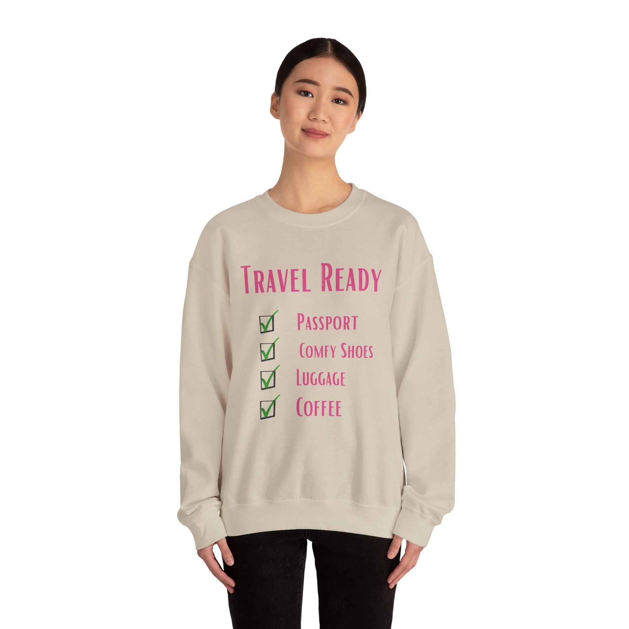 Travel Ready Unisex Heavy Blend™ Crewneck Sweatshirt